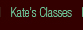 kate's classes