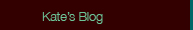 kate's blog